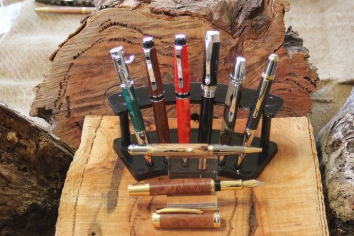 Dunroamin Designs Pic 1 - A Selection of the pens we handturn in our workshop