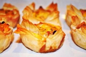 Tuesday's Trader Pic 3 - Canape Quiche Smoked Bacon Leek