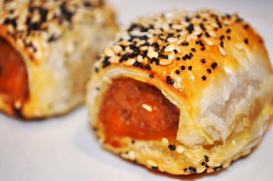 Tuesday's Trader Pic 1 - Rustic Sausage Rolls