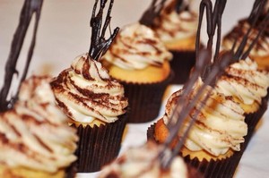 Tuesday's Trader Pic 5 - Tiramisu Cupcake w Kahlua Creme Frosting