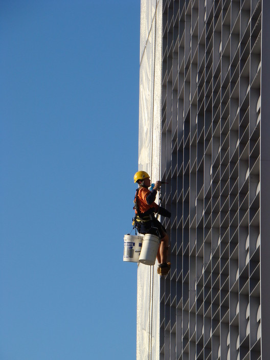 High Glass Window Cleaning Pic 1 - Exterior clean Nambour Hospital