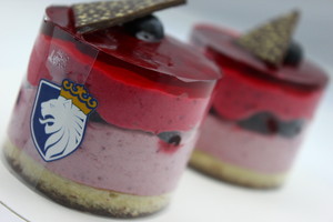 King of Cakes Pic 3 - Berry haven with our Mixed Berry Mousse