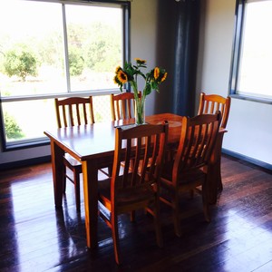 Robertson Farmhouse at Bargara Pic 4 - Dining area