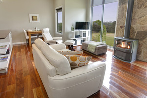 Stonetryst Spa Villas Pic 2 - Luxury Beechworth Accommodation Living Area