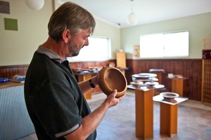 Wood We Create Gallery Pic 3 - Craftsman David Barden and some of his wares