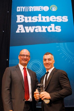 David Jones Electricians Pic 4 - David C Jones and David Koch Sydney Business Awards 2012