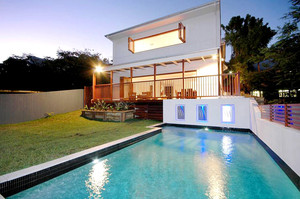 Abode Construction Pic 5 - decks and swimming pool abode construction