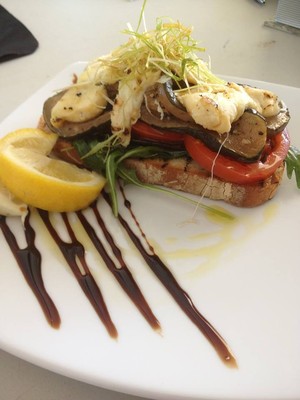 Mount Gambier Function & Event Venue Pic 4 - Eggplant Bruschetta