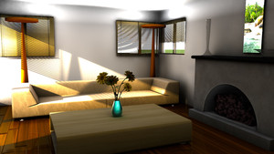 Shadows 3D Pic 3 - Living room 1