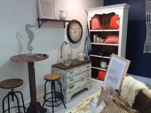 Beachbox Interiors Pic 3 - Loved again chest of drawers and handcrafted bar table