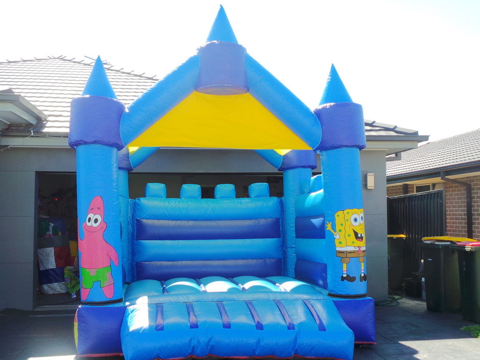 Bouncing Castles Pic 1 - Spongebob 35 x 35