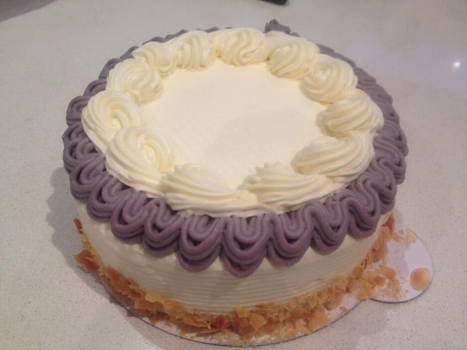 Savoy Cakes Pic 1 - taro cake