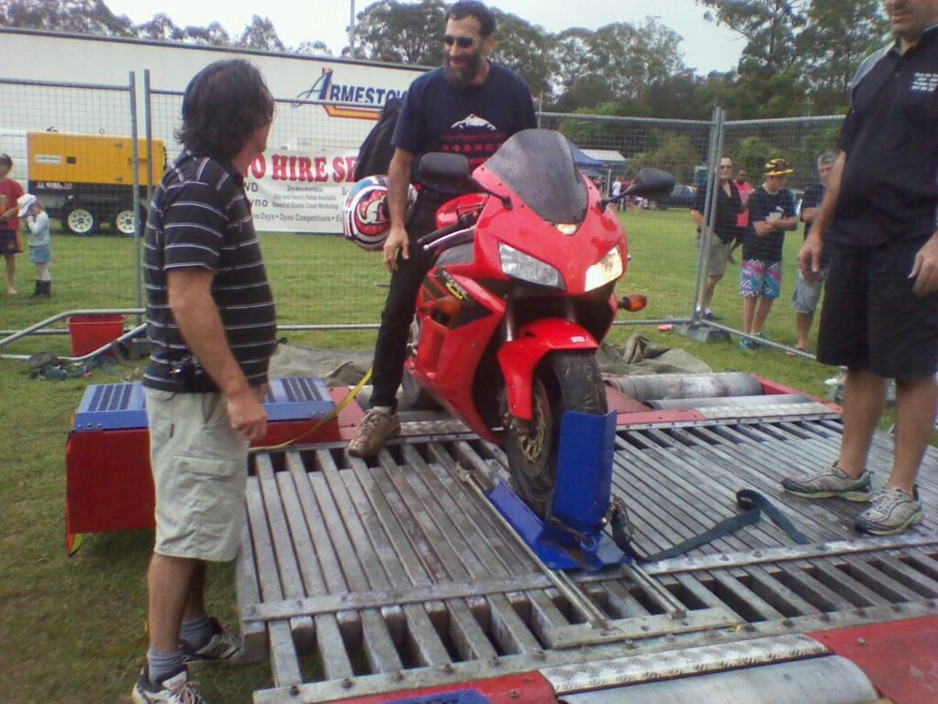 Dyno Hire & Performance Pic 1 - Bike Attachment