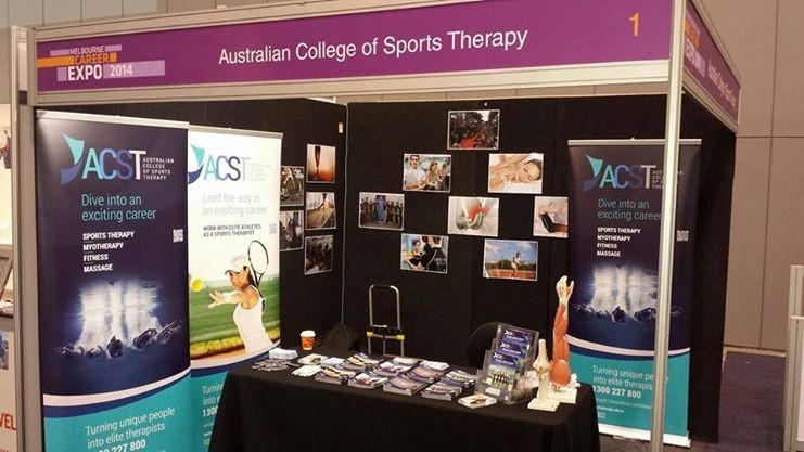 Australian College of Sports Therapy Pic 1 - ACST attends many events around Melbourne and regional Victoria