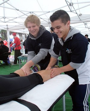 Australian College of Sports Therapy Pic 2 - Students experience real world environments at major events