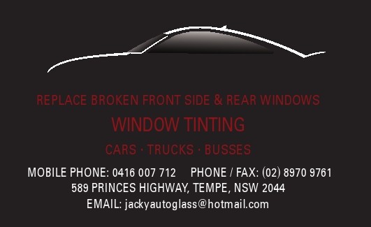 jacky auto glass & window tinting Pic 2