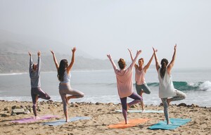 Horizon Yoga Pic 5 - HORIZON YOGA Beach classes beach studio camps in Cottesloe and Swanbourne