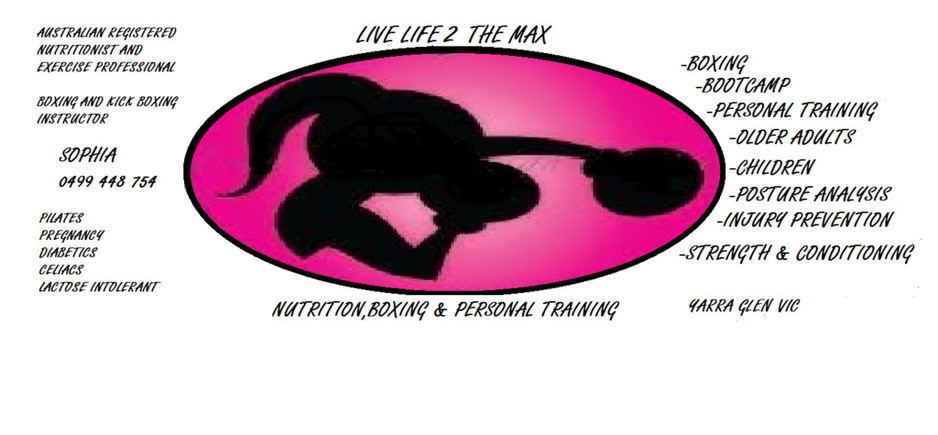 Live Life 2 The Max Boxing, PT & Nutritian Pic 1