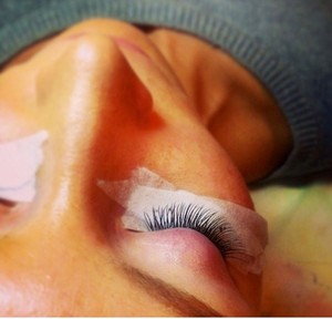 Kirsty's lashes Pic 3 - Eye lash extensions after result