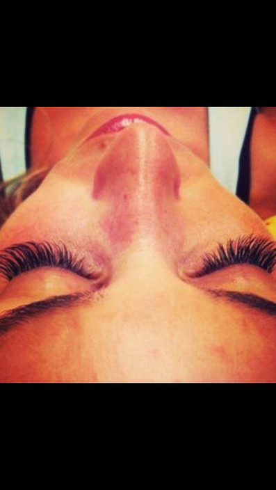 Kirsty's lashes Pic 1 - Eye lash extensions after result