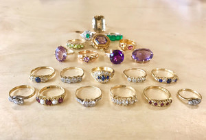 Pod Jewellery Pic 5 - Our range or antique and vintage jewellery has been sourced from across the globe Our prices are approximately 40 of the retail value of the ring