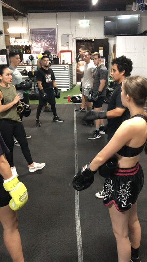 April Adams Pic 5 - Boxing Class