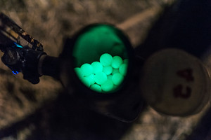 Echuca Paintball and Laser Tag Pic 3 - glow in the dark paintballs