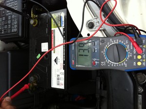 Mobile Car Mechanic Pic 5 - We always make sure the charging system is in within specs before and after replacing batteries