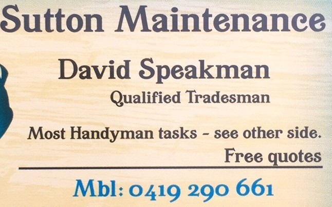 Sutton Maintenance Pic 1 - Whether youre wanting a room painting a door architraves or skirtings fitted your lawns mowed or even a room gyprocked and plastered call me Im happy to help