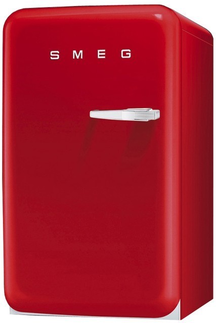 A Plus Spray Painting Pic 1 - Red Fridge