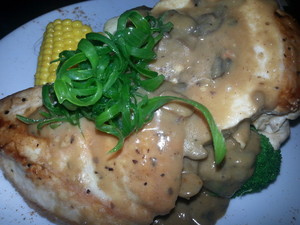 Beerwah RSL Club Pic 2 - Stuffed chicken