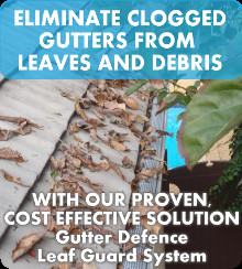 Gutter Defence - Gutter Guard Protection  Systems Pic 2 - GutterDefencecomau Eliminate Clogged Gutters from Leaves andDebris