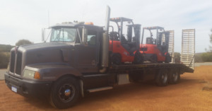 Perth Transport & Haulage Pic 4 - Forklift Transport