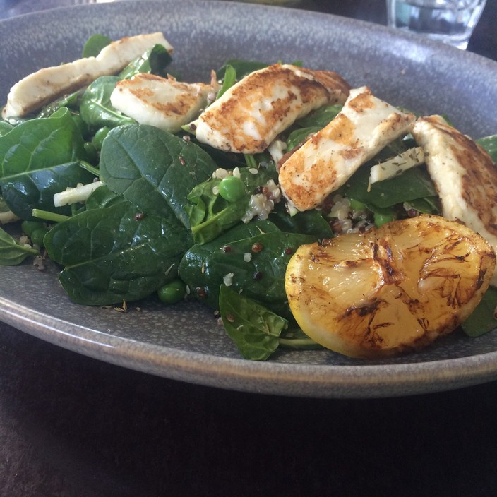 Roseberry Street Cafe Pic 1 - Haloumi salad