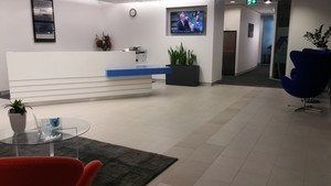 Regus Pic 2 - Regus North Ryde reception area