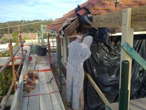 All Interior Demolitions Pic 4 - Asbestos Removal