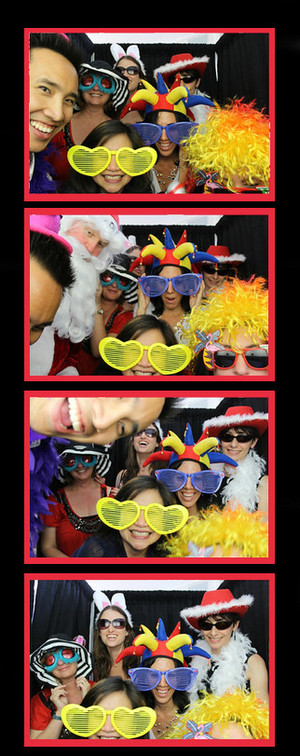 Premier Photobooth Pic 2 - Plenty of props to bring the laughs