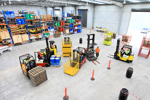 Advanced Forklift Licences & Training Pty Ltd Pic 4 - warehouse environment training