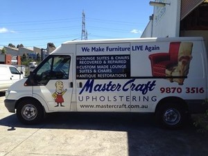 MasterCraft Upholstering Melbourne Pic 2 - Free pick up and delivery Obligation free quotation