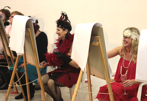 Wild At Art Pic 2 - A 1920s themed lifedrawing party