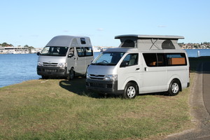 All Seasons Campervans Pic 2 - Hiace poptop and Hitop Roofs