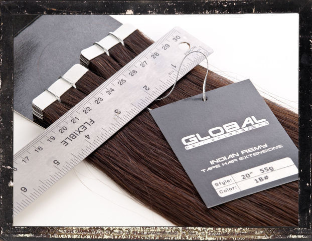 Global Hair Extensions Pic 1 - Global Hair Extensions Tape Hair Extensions