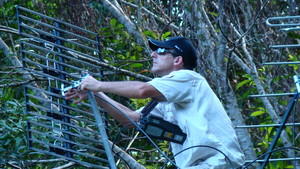 Stacey Antenna's & Satellite Installations Pic 2 - Working hard on the job