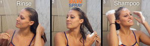 SwimSpray Australia Pic 3 - 3 easy steps to eliminate chlorine odour and irritation from skin and hair