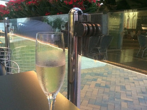 room81 Pic 3 - Enjoying a bubbles at Room 81