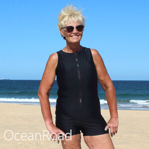 Ocean Road Swimwear Pic 3 - one piece swimsuit with zip front