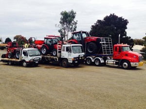 Lyndoch Motors Pic 3 - Truck loads of tractors