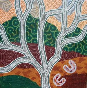 Wynnum Aboriginal Art Gallery Pic 2 - sandy creek dreaming artist ngadthe noondimarlinjah