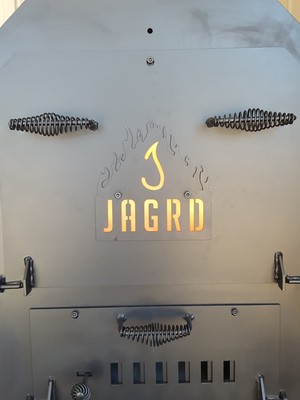 JAGRD outdoor oven Pic 2 - Love the new JAGRD logo