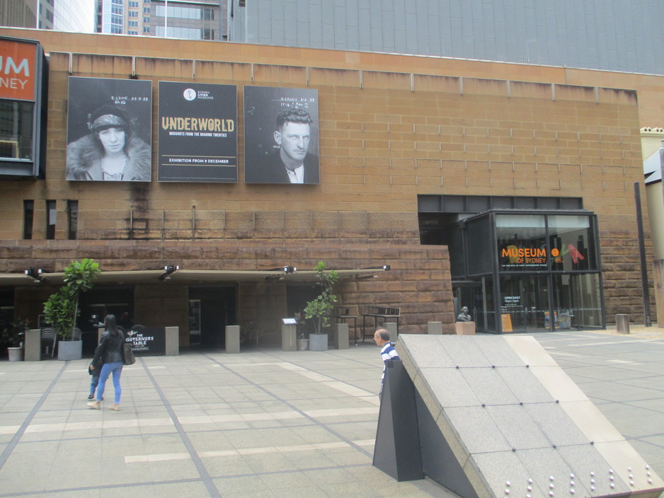 Museum of Sydney Pic 1 - Outside